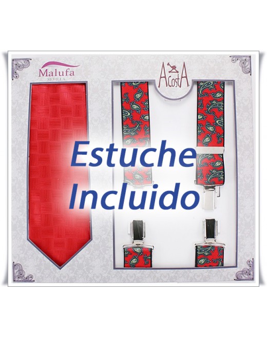 Estuche Corbata/Tirante