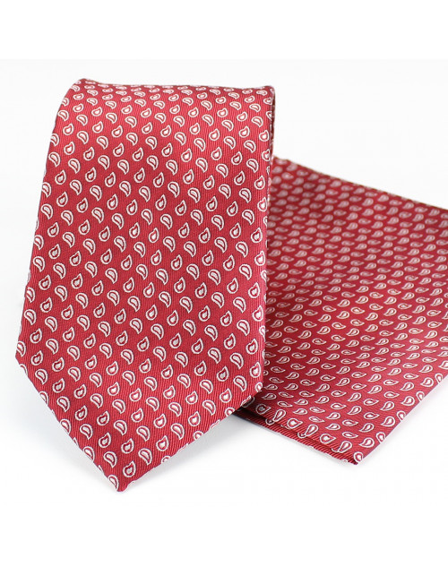 370-22 Rojo Paisley