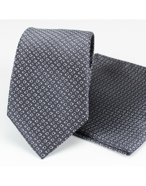 370-30 Gris Pequeño Paisley