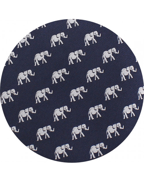 123-120 Azul con elefantes